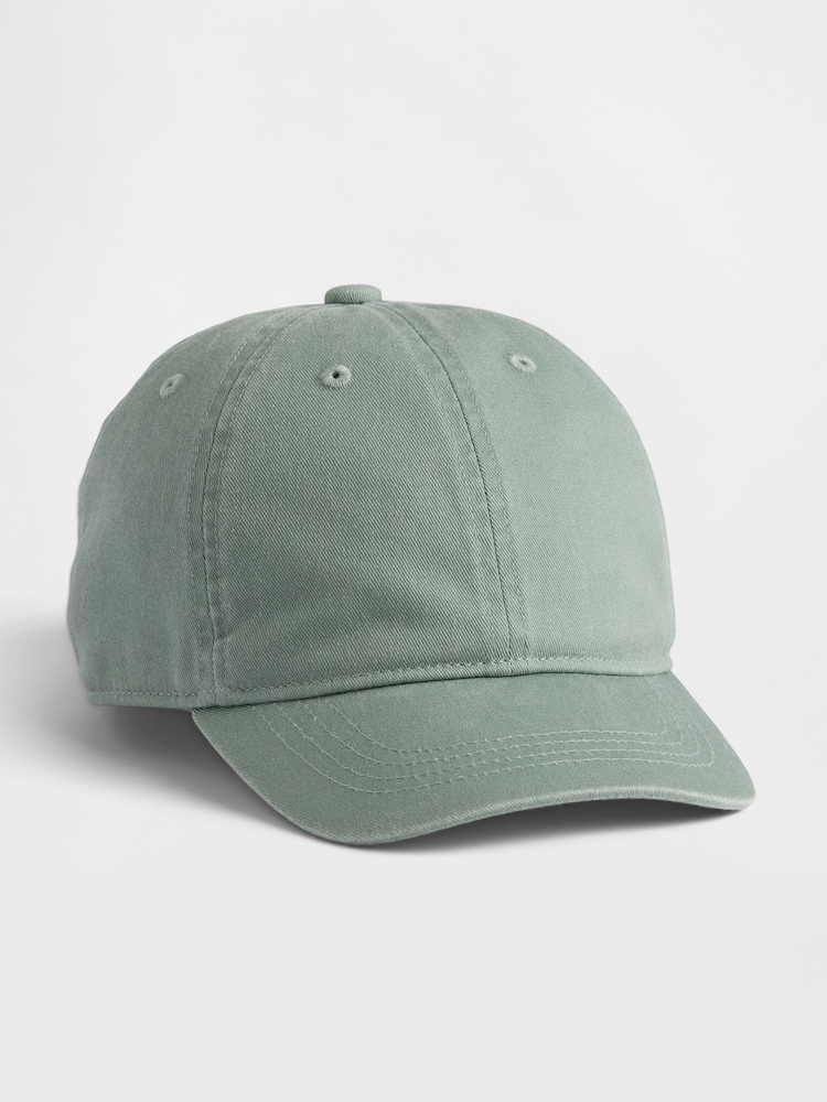 Gap Sage Green Overdye Baseball Hat - Image 1 of 1 Gap Sage Green Overdye Baseball Hat - Image 1 of 1