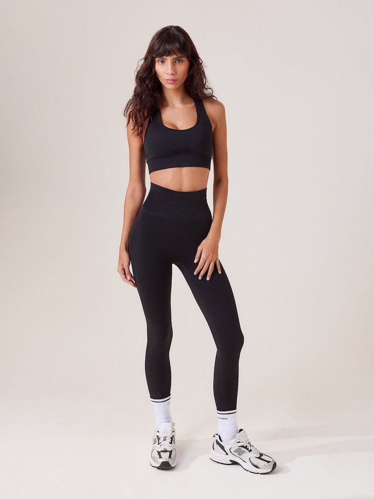 LOVALL Black Sculpt Seamless High Waisted Leggings - Image 2 of 5