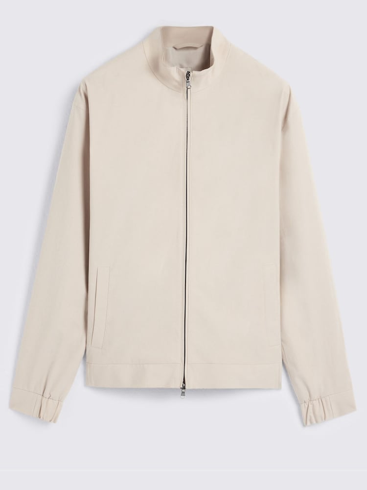 MOSS Light Taupe Harrington Jacket - Image 5 of 5