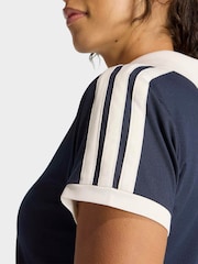 adidas Blue Heritage Tennis Polo Shirt - Image 5 of 6