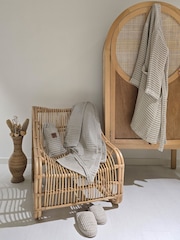 Casa Lusso Rainy Day Charm Waffle Micro Modal and Turkish Cotton Slippers - Image 2 of 3