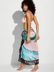 Victoria's Secret Hotel Victoria Pink Midi Sarong Coverup - Image 3 of 3