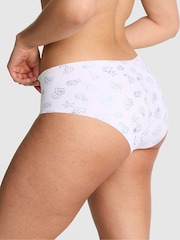 Victoria's Secret PINK White Seashell Print Hipster No Show Knickers - Image 2 of 2