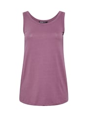 Yours Curve Brown Core Basic Vests 3 Pack - Image 8 of 9