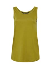 Yours Curve Green Core Basic Vest 5 Pack - Image 7 of 11