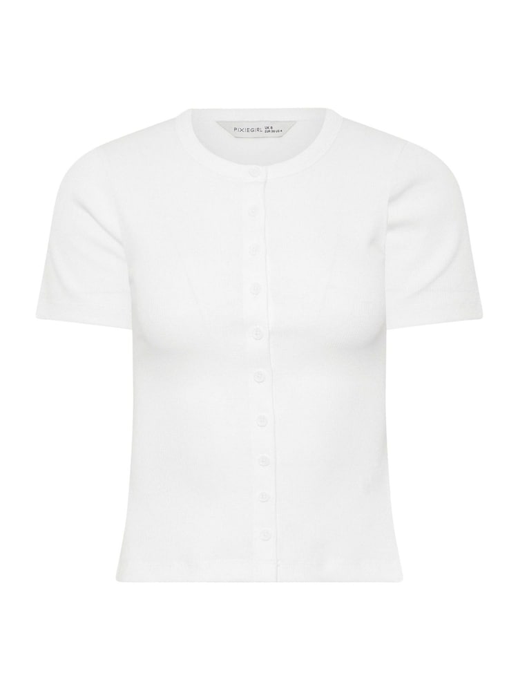 PixieGirl Petite Brown Short Sleeve Ribbed Button Front Tops 2 Pack - Image 8 of 8 PixieGirl Petite Brown Short Sleeve Ribbed Button Front Tops 2 Pack - Image 8 of 8