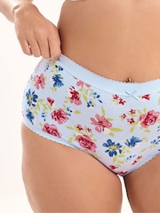 Yours Curve Light Pink Full Briefs 5 PK - Image 5 of 8