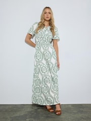 Long Tall Sally Lace Print Maxi Dress - Изображение 1 4