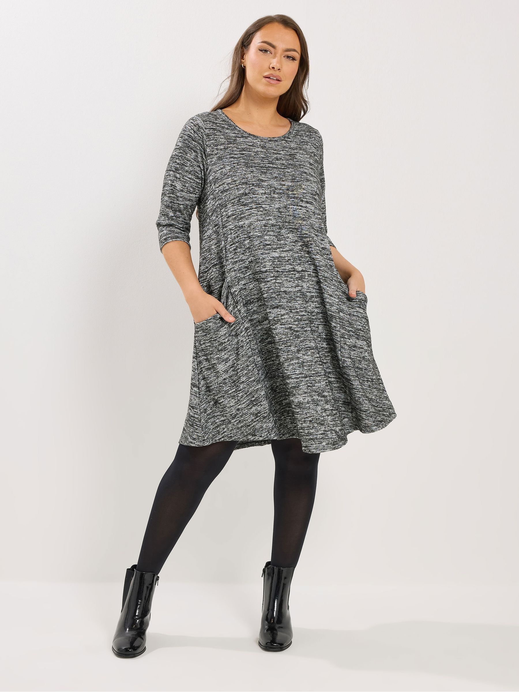 grey pocket dress Buy Yours Curve Grey Soft Touch Drape Pocket Dress from Next USA