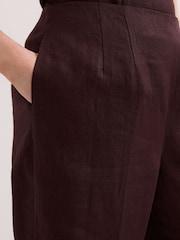 Phase Eight Brown Petite Zoey Trousers - Image 4 of 6