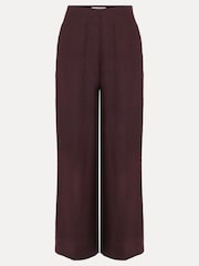 Phase Eight Brown Petite Zoey Trousers - Image 6 of 6