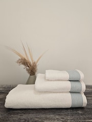 Casa Lusso 3 Piece Colourful Trinity Turkish Cotton Towels Set - صورة 1 من 5