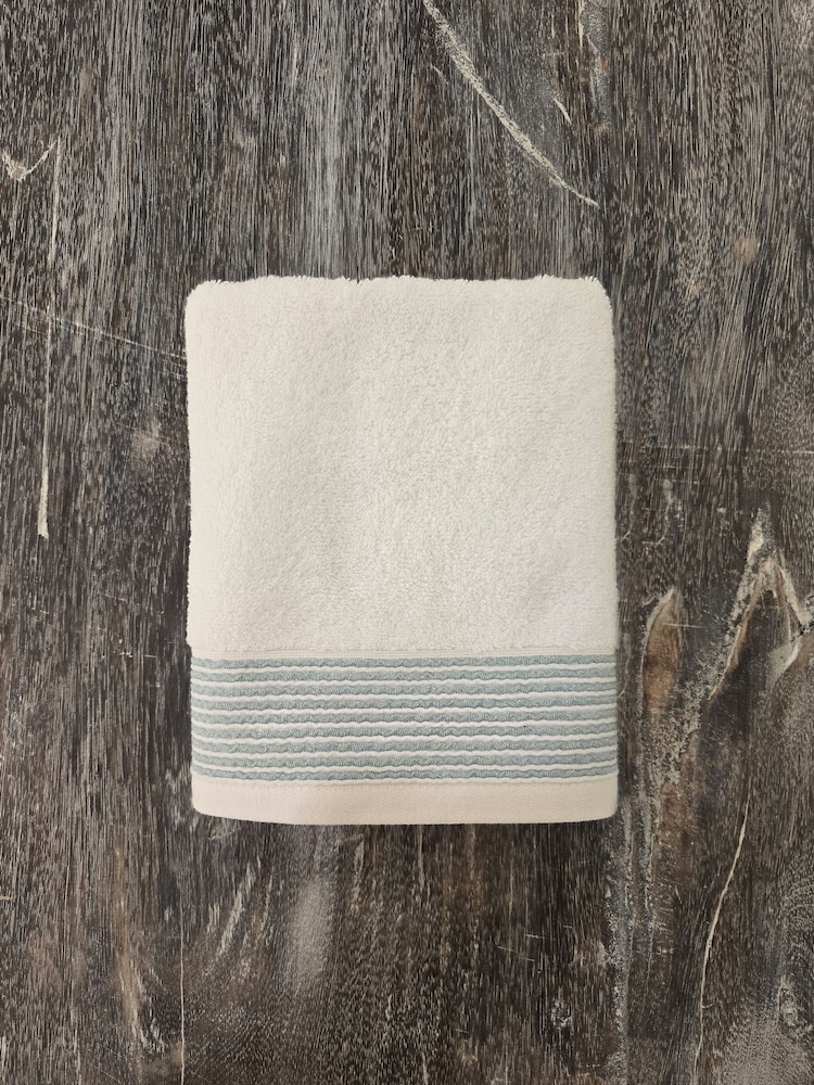 Casa Lusso 3 Piece Colourful Trinity Turkish Cotton Towels Set - صورة 2 من 5