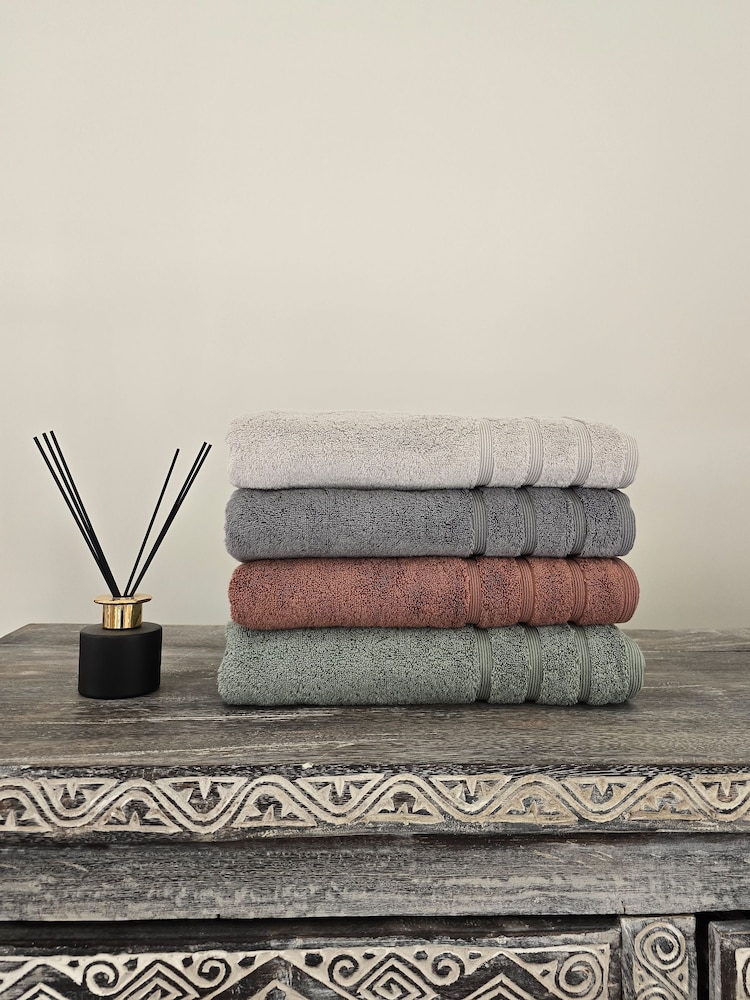 Casa Lusso Aragon Opus Turkish Cotton Luxury Towel - Image 3 of 3