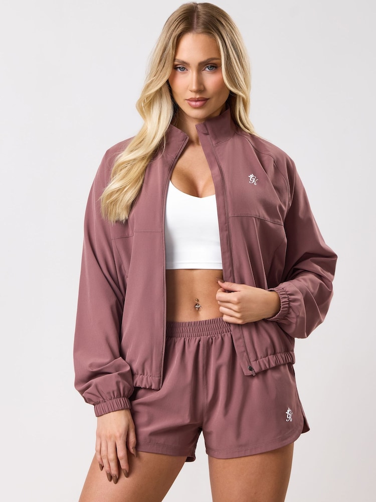 Gym King Brown GK 365 Woven Windbreaker - Image 2 of 3