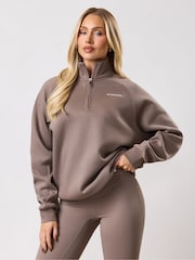 Marrón - Gym King GK Raglan Sleeve Jumper - Imagen 3 de 4