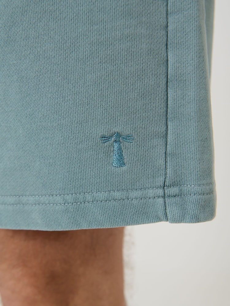 ミント - Saltwell コットンスウェット紐付きハーフパンツ - 画像 5 / 5