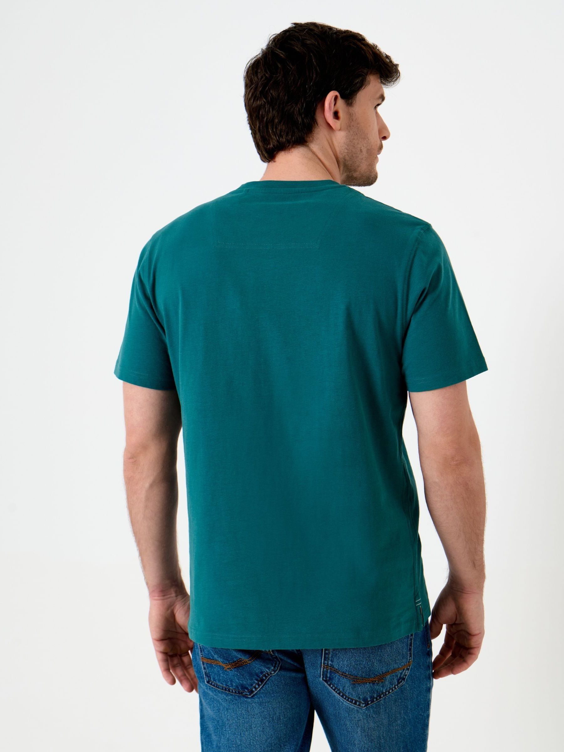 Buy Saltwell Green Arctic Ocean Print Cotton T-Shirt from Next USA
