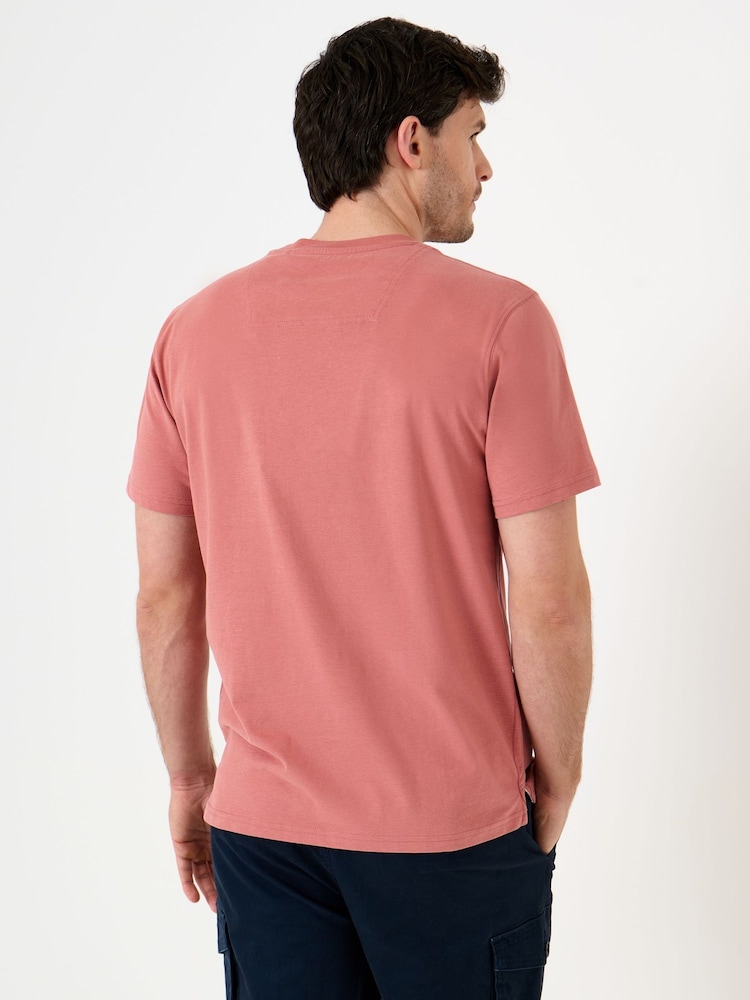 Saltwell Pink Beach Camp Print Cotton T-Shirt - Image 2 of 5 Saltwell Pink Beach Camp Print Cotton T-Shirt - Image 2 of 5