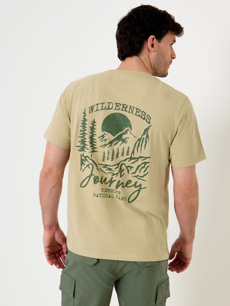 Saltwell Wilderness Journey Print Cotton T-Shirt - 圖片 2/5