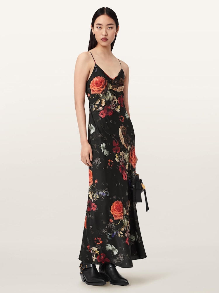 Buy AllSaints Black Floral Bryony Dress from Next Luxembourg Buy AllSaints Black Floral Bryony Dress from Next Luxembourg