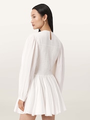 AllSaints White Chia Dress - Image 4 of 6