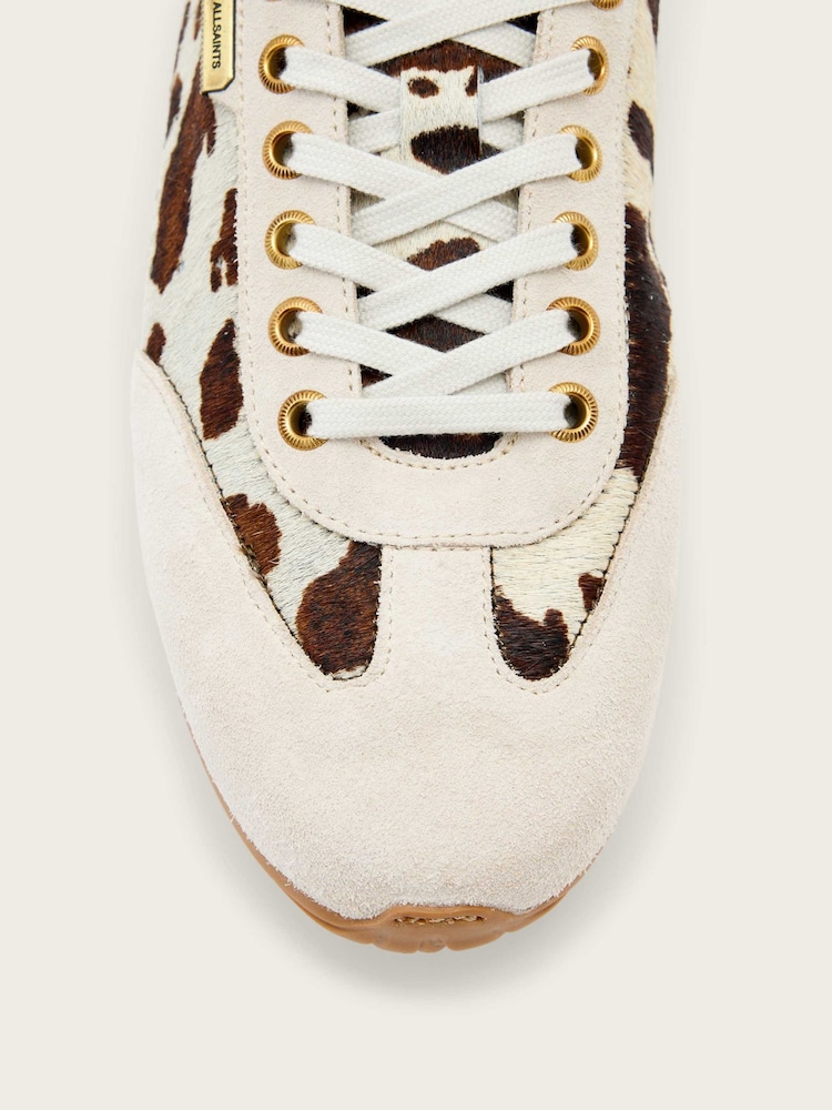 AllSaints Brown Liam Sneakers - Image 6 of 6