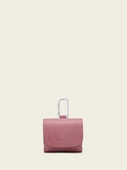 AllSaints Pink Airpod Hex Case Bag - Image 1 of 4
