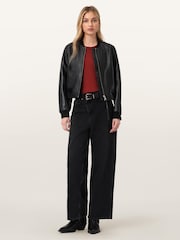 AllSaints Red Rina Tank Top - Image 7 of 8