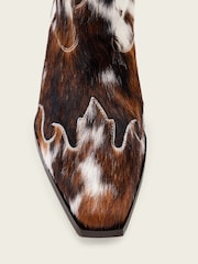 AllSaints Brown Dolly Boots - Image 6 of 6