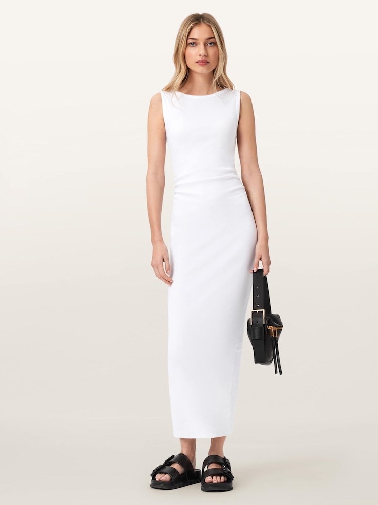 AllSaints White Katarina Dress - Image 2 of 4
