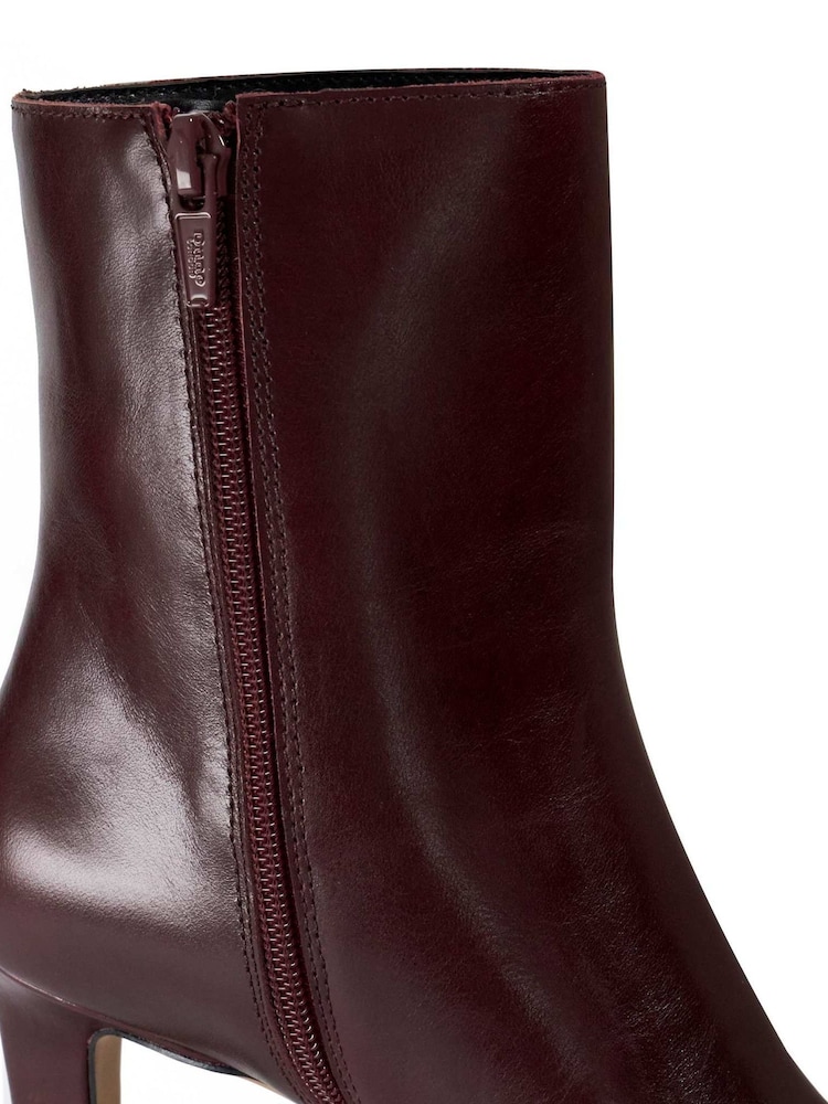 Rød - Dune London Ovation firkantet tå hælstøvletter - Bilde 7 av 7 Rød - Dune London Ovation firkantet tå hælstøvletter - Bilde 7 av 7