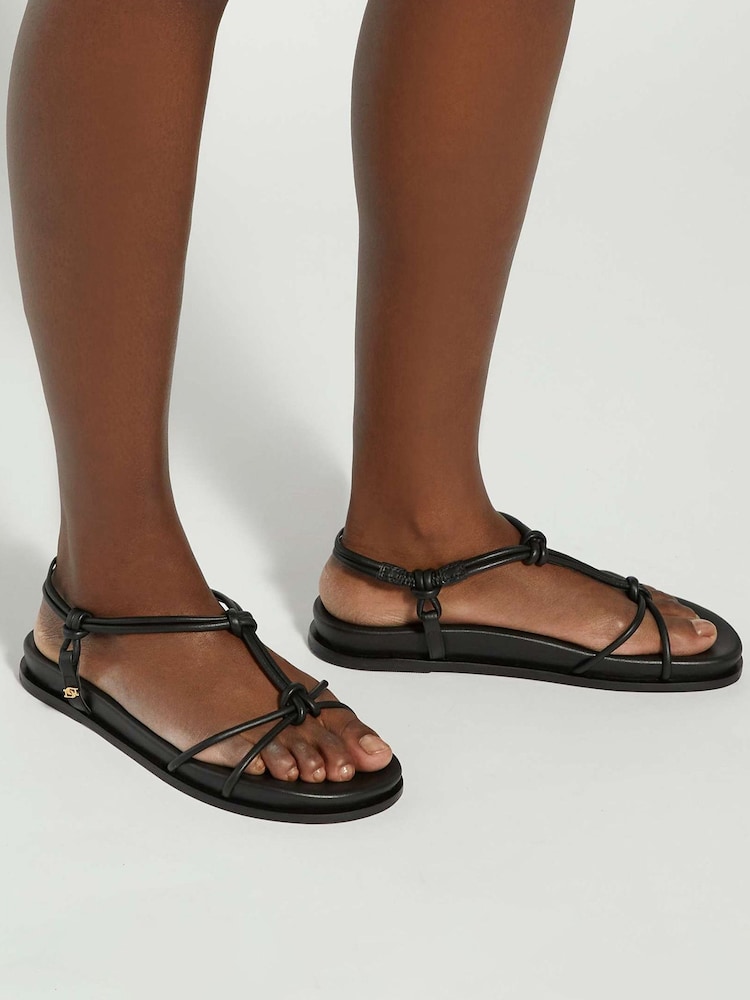 Dune London Black Launa Casual Sandals - Image 1 of 6