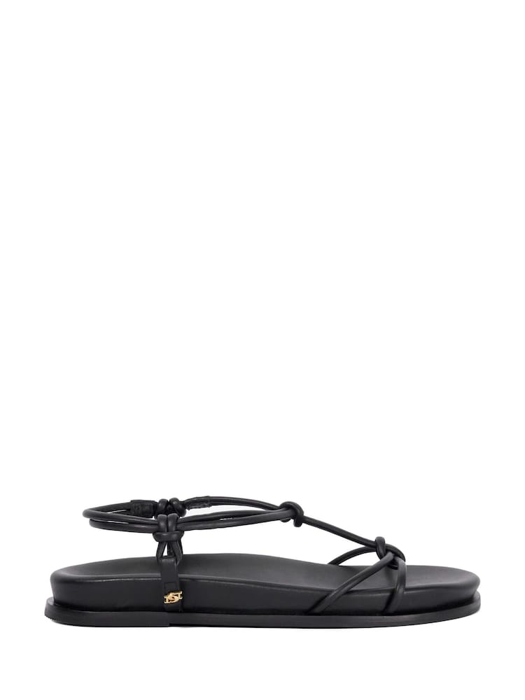Dune London Black Launa Casual Sandals - Image 2 of 6