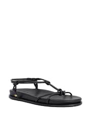 Dune London Black Launa Casual Sandals - Image 3 of 6
