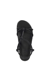 Dune London Black Launa Casual Sandals - Image 5 of 6