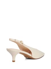 Dune London Natural Credibility Slingbacks Sandals - Image 4 of 6