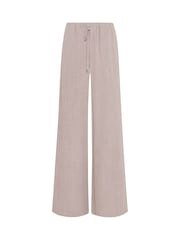 Long Tall Sally Natural Linen Crop Trousers - Image 5 of 5