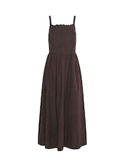 M&Co Linen Cornelli Detail Maxi Dress - 3의 이미지 3