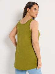 Yours Curve Grey Core Basic Vests 3 Pack - Image 5 of 9