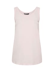 Yours Curve Blue Core Basic Vests 2 Pack - Image 7 of 8