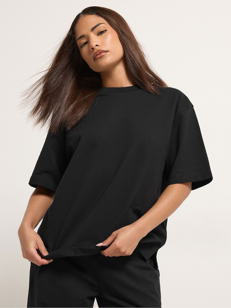 PixieGirl Black Crew neck T-Shirt - Image 1 of 5
