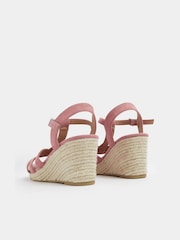 Yours Curve Pink Extra Wide Fit Extra Sandals - Image 4 of 5