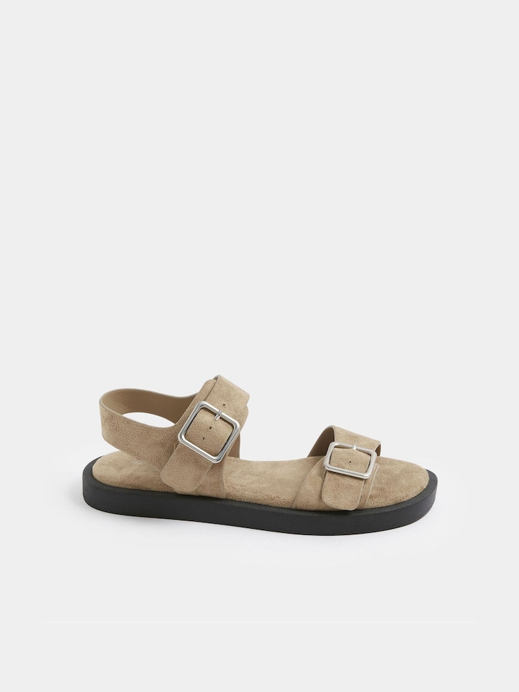 Yours Curve EEE Buckle Chunky Sandals - תמונה 2 מתוך 5 Yours Curve EEE Buckle Chunky Sandals - תמונה 2 מתוך 5