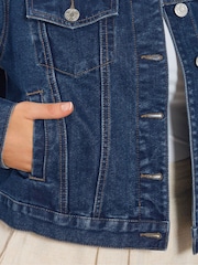 Yours Curve Blue Denim Jacket - Image 5 of 6