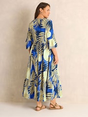 Azul - Evans Printed Boho Dress - Imagen 2 de 4
