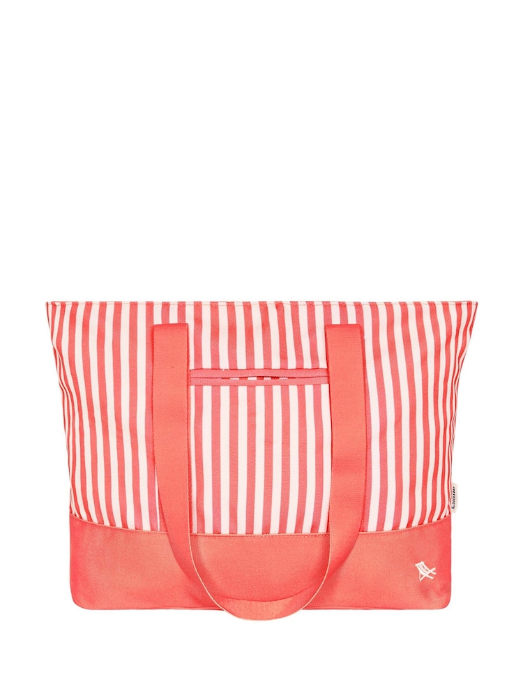Dock & Bay Raspberry Road Canvas Beach Travel Tote - Image 1 of 3