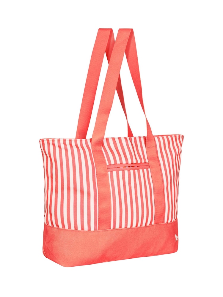 Dock & Bay Raspberry Road Canvas Beach Travel Tote - Image 2 of 3