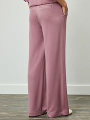 Pink Wide Leg Joggers - Image 3 of 8