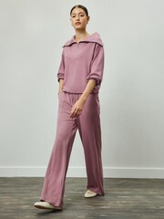 Rosa - Half Zip Jersey Sweatshirt - Imagen 3 de 8